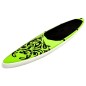 vidaXL Set Tavola Gonfiabile da SUP 305x76x15 cm Verde vidaXL Set Tavola Gonfiabile da SUP 305x76x15 cm Verde
