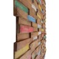vidaXl Pannelli per Pareti 10 pz 1,03 m² in Legno Massello di Teak vidaXl Pannelli per Pareti 10 pz 1,03 m² in Legno Massello di Teak
