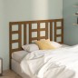 Testiera per Letto Marrone Miele 146x4x100 cm in Pino Massello Testiera per Letto Marrone Miele 146x4x100 cm in Pino Massello