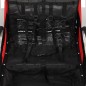 vidaXL Rimorchio da Bici per Bambini e Passeggino 2 in 1 Nero e Rosso vidaXL Rimorchio da Bici per Bambini e Passeggino 2 in 1 Nero e Rosso