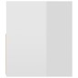 vidaXL Mobile Porta TV con Luci LED Bianco Lucido 120x35x40 cm vidaXL Mobile Porta TV con Luci LED Bianco Lucido 120x35x40 cm