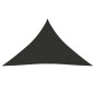 Parasole a Vela Tessuto Oxford Triangolare 3x3x4,24m Antracite Parasole a Vela Tessuto Oxford Triangolare 3x3x4,24m Antracite