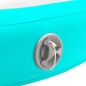 vidaXL Tappetino Ginnastica Gonfiabile e Pompa 100x100x20 cm PVC Verde vidaXL Tappetino Ginnastica Gonfiabile e Pompa 100x100x20 cm PVC Verde