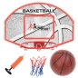 vidaXL Set Canestro da Basket da Parete 66x44,5 cm vidaXL Set Canestro da Basket da Parete 66x44,5 cm