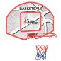 vidaXL Set Canestro da Basket da Parete 66x44,5 cm vidaXL Set Canestro da Basket da Parete 66x44,5 cm