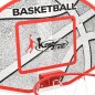 vidaXL Set Canestro da Basket da Parete 66x44,5 cm vidaXL Set Canestro da Basket da Parete 66x44,5 cm
