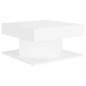 vidaXL Tavolino da Salotto Bianco 57x57x30 cm in Truciolato vidaXL Tavolino da Salotto Bianco 57x57x30 cm in Truciolato
