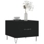 vidaXL Tavolini da Salotto 2 pz Neri 50x50x40 cm in Legno Multistrato