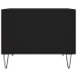 vidaXL Tavolini da Salotto 2 pz Neri 50x50x40 cm in Legno Multistrato