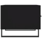 vidaXL Tavolini da Salotto 2 pz Neri 50x50x40 cm in Legno Multistrato