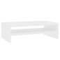 vidaXL Supporto per Monitor Bianco 42x24x13 cm Legno Multistrato vidaXL Supporto per Monitor Bianco 42x24x13 cm Legno Multistrato
