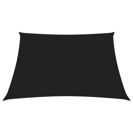vidaXL Vela Parasole in Tela Oxford Quadrata 2x2 m Nero