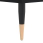 vidaXL Tavolini da Salotto 2 pz Neri 50x50x40 cm in Legno Multistrato