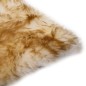 vidaXL Cuscini Sedie 2pz Melange Marrone 40x40cm Vera Pelle di Montone