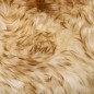 vidaXL Cuscini Sedie 2pz Melange Marrone 40x40cm Vera Pelle di Montone