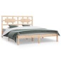 vidaXL Giroletto in Legno Massello di Pino 150x200 cm 5FT King Size vidaXL Giroletto in Legno Massello di Pino 150x200 cm 5FT King Size