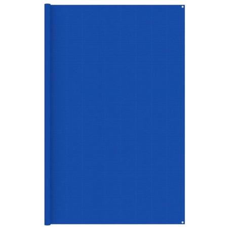 Tappeto da Tenda 300x600 cm Blu in HDPE
