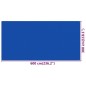 Tappeto da Tenda 300x600 cm Blu in HDPE Tappeto da Tenda 300x600 cm Blu in HDPE