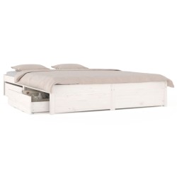 vidaXL Giroletto con Cassetti 180x200 cm 6FT Super King