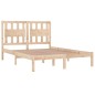 vidaXL Giroletto in Legno Massello di Pino 150x200 cm 5FT King Size vidaXL Giroletto in Legno Massello di Pino 150x200 cm 5FT King Size