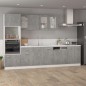 Armadio Inferiore Grigio Cemento 60x46x81,5 cm in Truciolato
