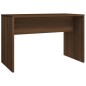 vidaXL Set Tavolo da Toeletta Rovere Marrone 86,5x35x136 cm vidaXL Set Tavolo da Toeletta Rovere Marrone 86,5x35x136 cm