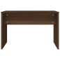 vidaXL Set Tavolo da Toeletta Rovere Marrone 86,5x35x136 cm vidaXL Set Tavolo da Toeletta Rovere Marrone 86,5x35x136 cm