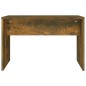 vidaXL Set Tavolo da Toeletta Rovere Fumo 74,5x40x141 cm vidaXL Set Tavolo da Toeletta Rovere Fumo 74,5x40x141 cm