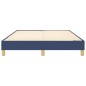 vidaXL Giroletto a Molle Blu 140x190 cm in Tessuto vidaXL Giroletto a Molle Blu 140x190 cm in Tessuto