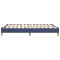 vidaXL Giroletto a Molle Blu 140x190 cm in Tessuto vidaXL Giroletto a Molle Blu 140x190 cm in Tessuto