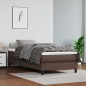 vidaXL Giroletto a Molle Marrone 100x200 cm in Similpelle vidaXL Giroletto a Molle Marrone 100x200 cm in Similpelle
