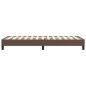 vidaXL Giroletto a Molle Marrone 100x200 cm in Similpelle vidaXL Giroletto a Molle Marrone 100x200 cm in Similpelle