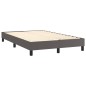 vidaXL Giroletto a Molle Grigio 120x200 cm in Similpelle