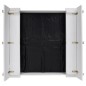 vidaXL Sabbiera in Legno di Abete Bianca 95x90x15 cm vidaXL Sabbiera in Legno di Abete Bianca 95x90x15 cm