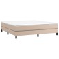 vidaXL Giroletto a Molle Cappuccino 180x200 cm in Similpelle