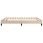 vidaXL Giroletto a Molle Cappuccino 180x200 cm in Similpelle