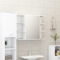 Armadio da Bagno Bianco 80x20,5x64 cm in Legno Multistrato Armadio da Bagno Bianco 80x20,5x64 cm in Legno Multistrato