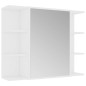 Armadio da Bagno Bianco 80x20,5x64 cm in Legno Multistrato Armadio da Bagno Bianco 80x20,5x64 cm in Legno Multistrato