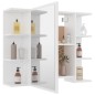 Armadio da Bagno Bianco 80x20,5x64 cm in Legno Multistrato Armadio da Bagno Bianco 80x20,5x64 cm in Legno Multistrato