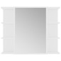 Armadio da Bagno Bianco 80x20,5x64 cm in Legno Multistrato Armadio da Bagno Bianco 80x20,5x64 cm in Legno Multistrato