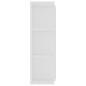 Armadio da Bagno Bianco 80x20,5x64 cm in Legno Multistrato Armadio da Bagno Bianco 80x20,5x64 cm in Legno Multistrato