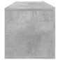 vidaXL Mobile Porta TV Grigio Cemento 100x30x30cm in Legno Multistrato vidaXL Mobile Porta TV Grigio Cemento 100x30x30cm in Legno Multistrato