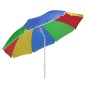 HI Ombrellone da Spiaggia 150 cm Multicolore HI Ombrellone da Spiaggia 150 cm Multicolore