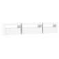 vidaXL Mobile Porta TV con Luci LED Bianco 195x35x40 cm vidaXL Mobile Porta TV con Luci LED Bianco 195x35x40 cm