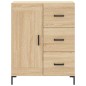 vidaXL Credenza Rovere Sonoma 69,5x34x180 cm in Legno Multistrato vidaXL Credenza Rovere Sonoma 69,5x34x180 cm in Legno Multistrato