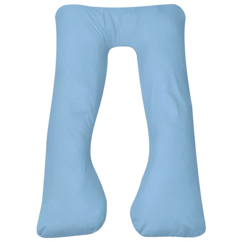 Cuscino di Gravidanza 90 x 145 cm Azzurro Cuscino di Gravidanza 90 x 145 cm Azzurro
