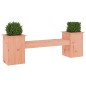 vidaXL Panchina con Fioriera 184,5x39,5x56,5 cm Legno Massello Douglas vidaXL Panchina con Fioriera 184,5x39,5x56,5 cm Legno Massello Douglas