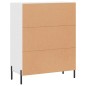 vidaXL Credenza Bianca 69,5x34x90 cm in Legno Multistrato vidaXL Credenza Bianca 69,5x34x90 cm in Legno Multistrato