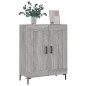 vidaXL Credenza Grigio Sonoma 69,5x34x90 cm in Legno Multistrato vidaXL Credenza Grigio Sonoma 69,5x34x90 cm in Legno Multistrato