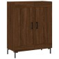 vidaXL Credenza Rovere Marrone 69,5x34x90 cm in Legno Multistrato vidaXL Credenza Rovere Marrone 69,5x34x90 cm in Legno Multistrato